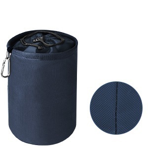 Sacosa pentru carlige de rufe Typec, cu snur de strangere si carabiniera de agatare, sac depozitare impermeabil pentru interior si exterior, Albastru - Img 6