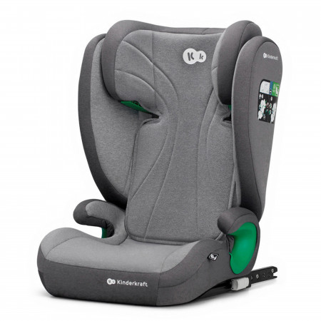 SCAUN AUTO KINDERKRAFT JUNIOR FIX 2 I-SIZE, 100-150 CM, ROCKET GREY - Img 2
