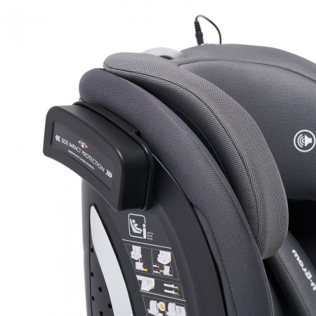 Scaun auto U-Grow,isofix,76-150 cm,gri - Img 11