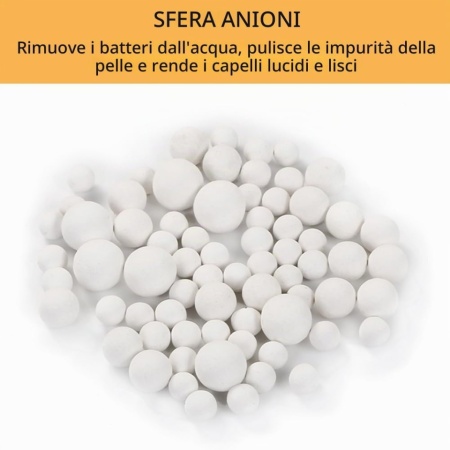 Set 18 Pachete Bile Minerale de Schimb Vicloon pentru Para de Duș cu Filtru Ionic, Filtrare Anti-Calcar și Anti-Clor, Pietre Bioactive cu Ioni Negativi, Turmalină și Infraroșu - Img 7