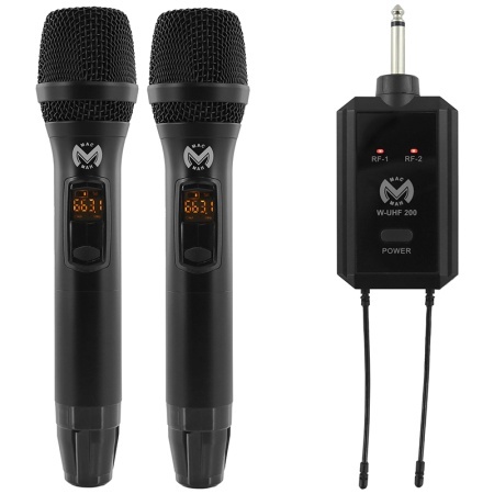 SET 2 MICROFOANE UHF WIRELESS - Img 2