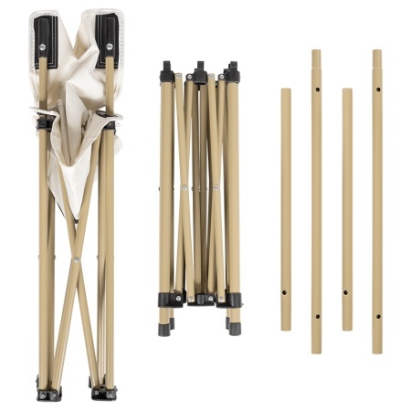 SET CAMPING MASA+4 SCAUNE METALICE PLIABIL REBEL ACTIVE - Img 8
