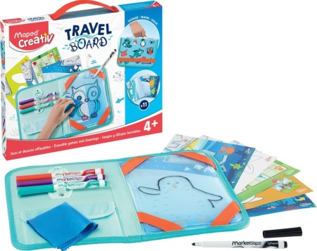 Set Maped Creativ Travel Board Animale - Img 14