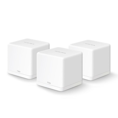 Sistem Mesh Wi-Fi Mercusys Halo H30G(3-pack), AC1300, Dual-Band, Gigabit, MU-MIMO, Seamless Roaming, Control Parental, cu acoperire pentru intreaga casa - Img 3