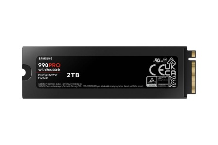 SSD Samsung MZ-V9P2T0CW, 990 PRO HEATSINK - 2TB - NVMe - M.2 - Img 3