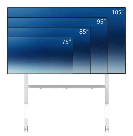 Stand podea fix NM 65&quot;-110&quot; 125 kg ng - Img 4