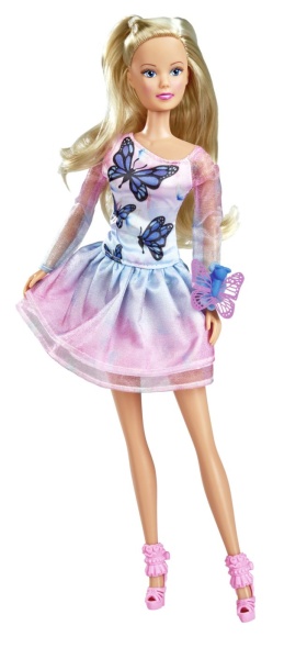 STEFFI LOVE SET PAPUSA STEFFI FLUTURE CU ACCESORII 29CM - Img 2