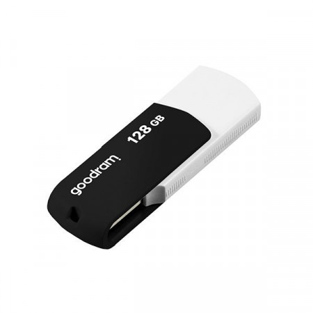 Stick USB Goodram pendrive 128 GB USB 2.0 20 MB/s (rd) - 5 MB/s (wr) flash drive black and white (UCO2-1280KWR11) - Img 4