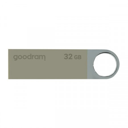 Stick USB Goodram pendrive 32 GB USB 2.0 20 MB/s (rd) - 5 MB/s (wr) flash drive silver (UUN2-0640S0R11)