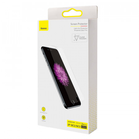 Sticla securizata de 0,3 mm Baseus pentru iPhone SE 2 / iPhone SE 3 - Img 3