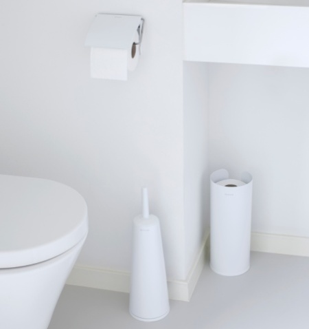 Suport hartie igienica, alb, Brabantia - Img 4