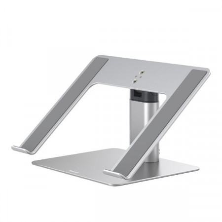 Suport reglabil pentru laptop Baseus metal argintiu - Img 7