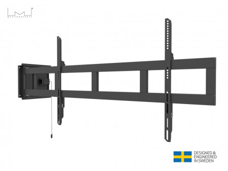 Suport TV de perete Swingarms 180 de grade Multibrackets MB-2647, 48"- 69", max.75 kg, negru