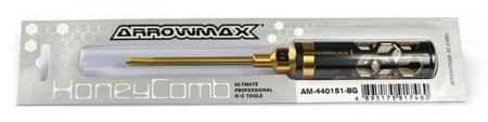Surubelnita cruce Arrowmax Black Golden 5.0 x 100 mm - Img 2