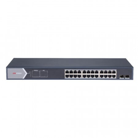Switch Hikvision DS-3E1526P-SI, 24 porturi, PoE