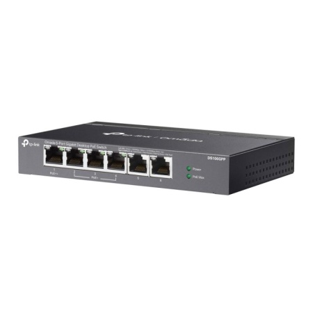 Switch Omada 6-Port 3-Port PoE+ 1-PoE++ - Img 4