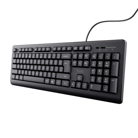 Tastatura cu fir Trust, negru - Img 3