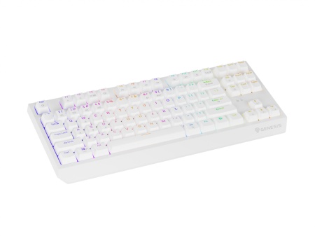 Tastatura WS Genesis Thor 230 TKL R alb - Img 9