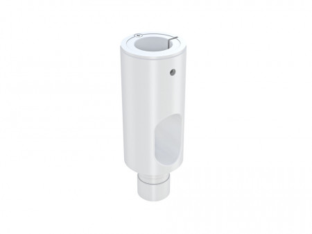 Teava extensie Multibrackets 5419 pentru suporturile cu gas, 10 cm, White