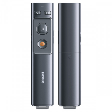 Telecomanda multifunctionala Baseus Orange Dot pentru prezentare, cu indicator laser