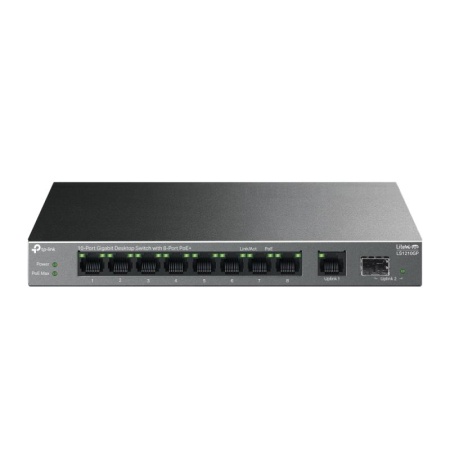 TP-LINK 10-PORT GIGABIT SWITCH 8-PoE+ - Img 6