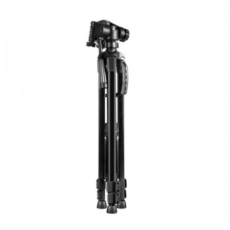Trepied cu cap 3D 360° + suport telefon Puluz PU3096B - Img 3