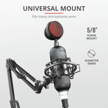 Trust GXT 244 Buzz USB Streaming Mic - Img 6