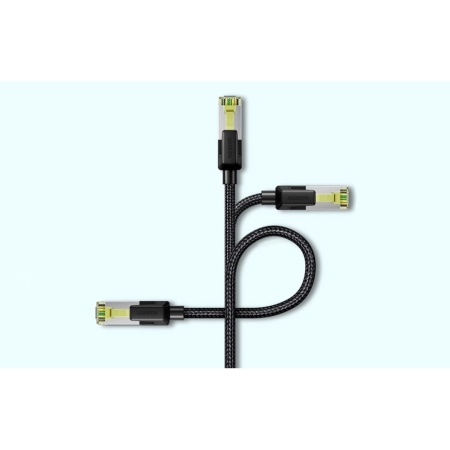 UGREEN NW150 Cat 7 F/FTP cablu Ethernet impletitura impletitura RJ45 5m (negru) - Img 4