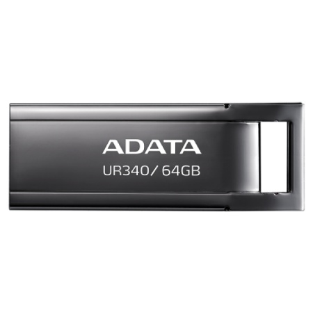 USB ADATA UR340 64GB BLACK METALIC - Img 3