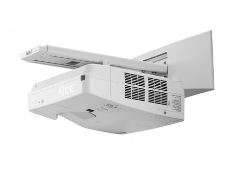 Videoproiector NEC UM301X, Ultra Short Throw, XGA 1024 x 768, 3000 lumeni, 10000:1, cadou modul Wireless LAN NEC NP05LM