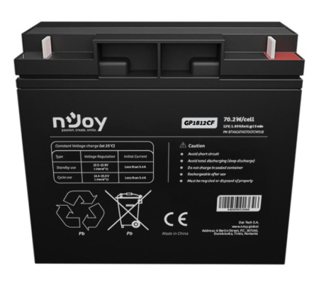 ACUMULATOR NJOY GP1812CF 12V - Img 4