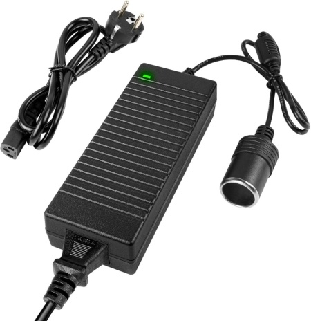 Adaptor Alimentare Auto 220V–240V la 12V 15A (180W), Convertor Tensiune AC-DC cu Mufă Tip Brichetă Auto, Redresor Stabilizat pentru Compresor Auto, Ladă Frigorifică, Aspirator Auto și Ventilator, Cablu UE Inclus - Img 3