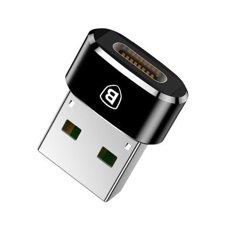 Adaptor Type C in USB, Baseus, Negru