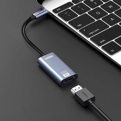 Adaptor Wozinsky WACH-01 USB-C - HDMI 4K 60Hz - Negru - Img 5