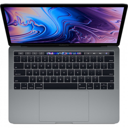 APPLE Macbook Pro (2019) 13 inch, Intel Core i5, 2.4Ghz, 8GB RAM 512GB SSD, Touch Bar, 4 Thunderbolt, 3 Ports, Black, Dark Grey - Apple