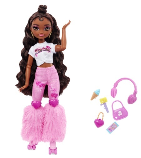 BARBIE DREAM BESTIES PAPUSA BARBIE BROOKLYN PETRECERE PE ROLE - Img 2