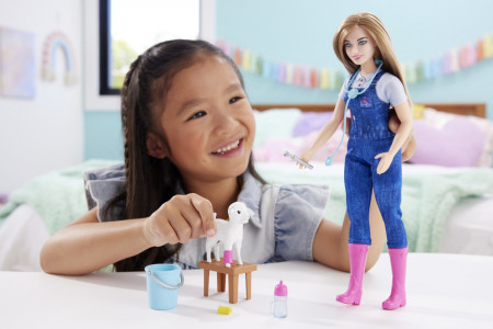 BARBIE PAPUSA BARBIE YOU CAN BE MEDIC VETERINAR - Img 3