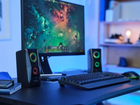 Boxe Trust GXT 606 Javv RGB, 12W, negru - Img 10
