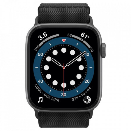 Bratara Spigen Fit Lite Apple Watch 2/3/4/5/6/Se (42/44mm) Black - Img 7