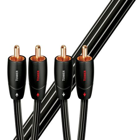 Cablu audio 2RCA - 2RCA AudioQuest Tower 1m