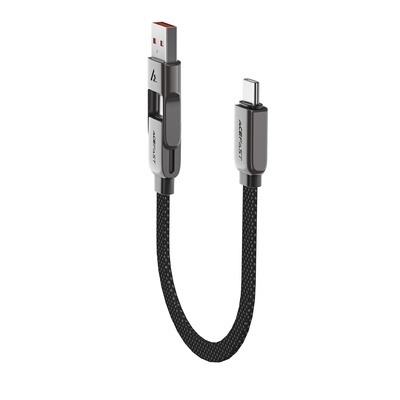Cablu Date si Incarcare USB-C / USB-A - USB-C Acefast C13-04, 60W, 1.2m, Negru - Img 6