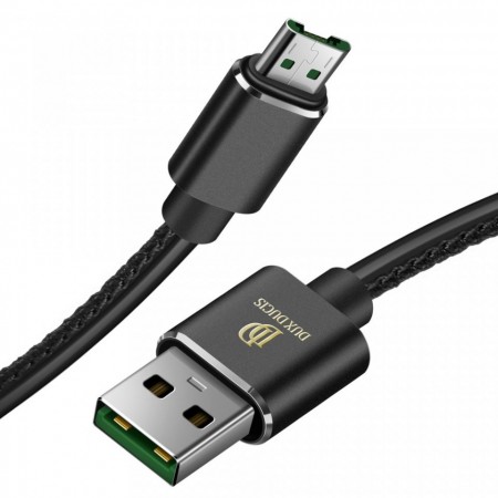 Cablu de date Dux Ducis K-Max , Usb la Micro-USB, 5V , 4A , 1M , negru - Img 3