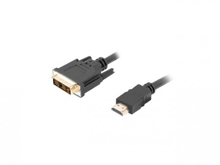 Cablu HDMI la DVI-D single link, 3m, CA-HDDV-10CC-0030-BK, Lanberg