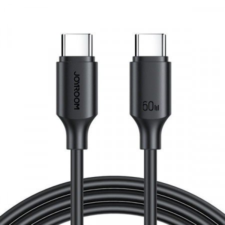 Cablu Joyroom USB-C - USB-C 480Mb/s 60W 1m negru (S-CC060A9) - Img 8
