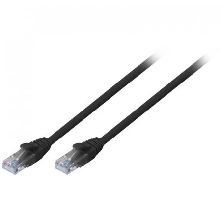 Cablu Lindy 2m Cat.6 U/UTP, Black - Img 2