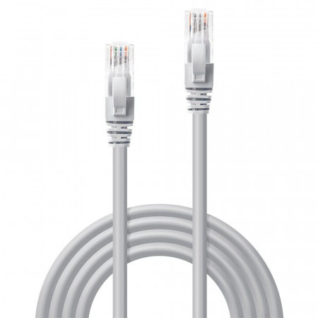 Cablu Lindy 3m Cat.6 U/UTP, Grey - Img 3