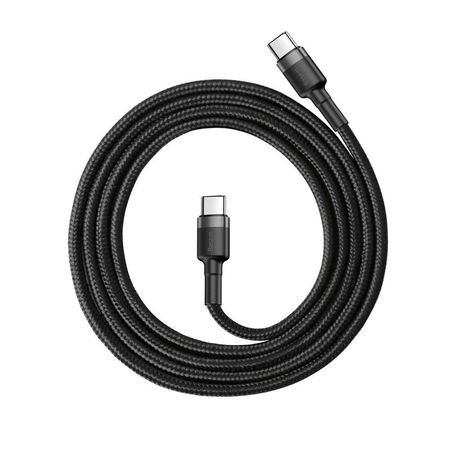 Cablu Type C BASEUS PD PD2.0 , 60W , 20V 3A QC3.0 , 1M , negru - Img 2
