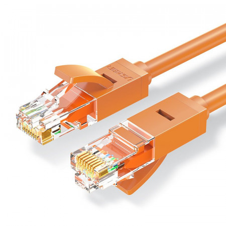 Cablu Ugreen Ethernet patchcord RJ45 Cat 6 UTP 1000Mbps 2 m orange (NW102 80832)