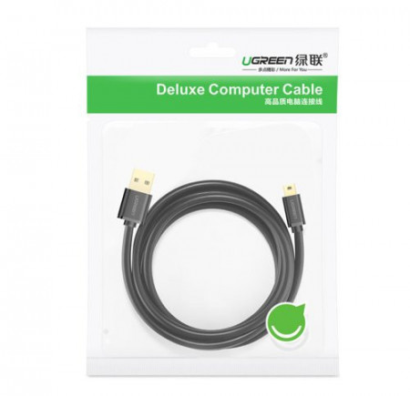 Cablu Ugreen USB - mini USB 480 Mbps 1 m negru (US132 10355) - Img 4
