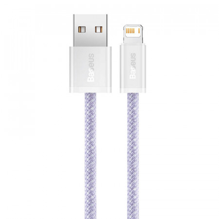 Cablu USB pentru seria Lightning Baseus Dynamic 2, 2.4A, 1m (violet) - Img 3